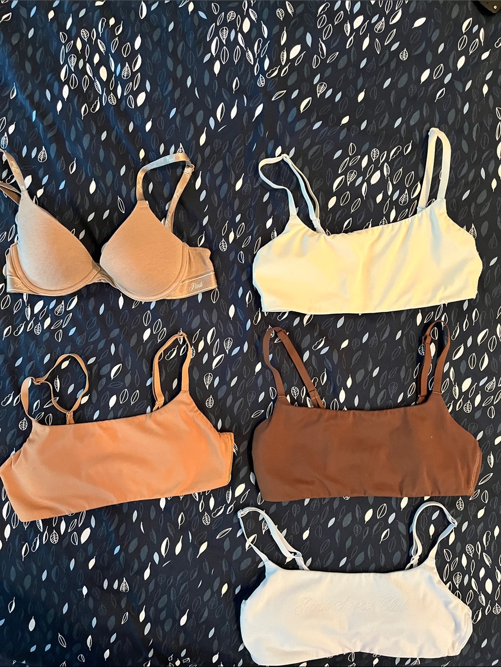 PINK - Victoria’s Secret - Everyday Stretch Bralette 4- Pack + Free 32A VS Bra